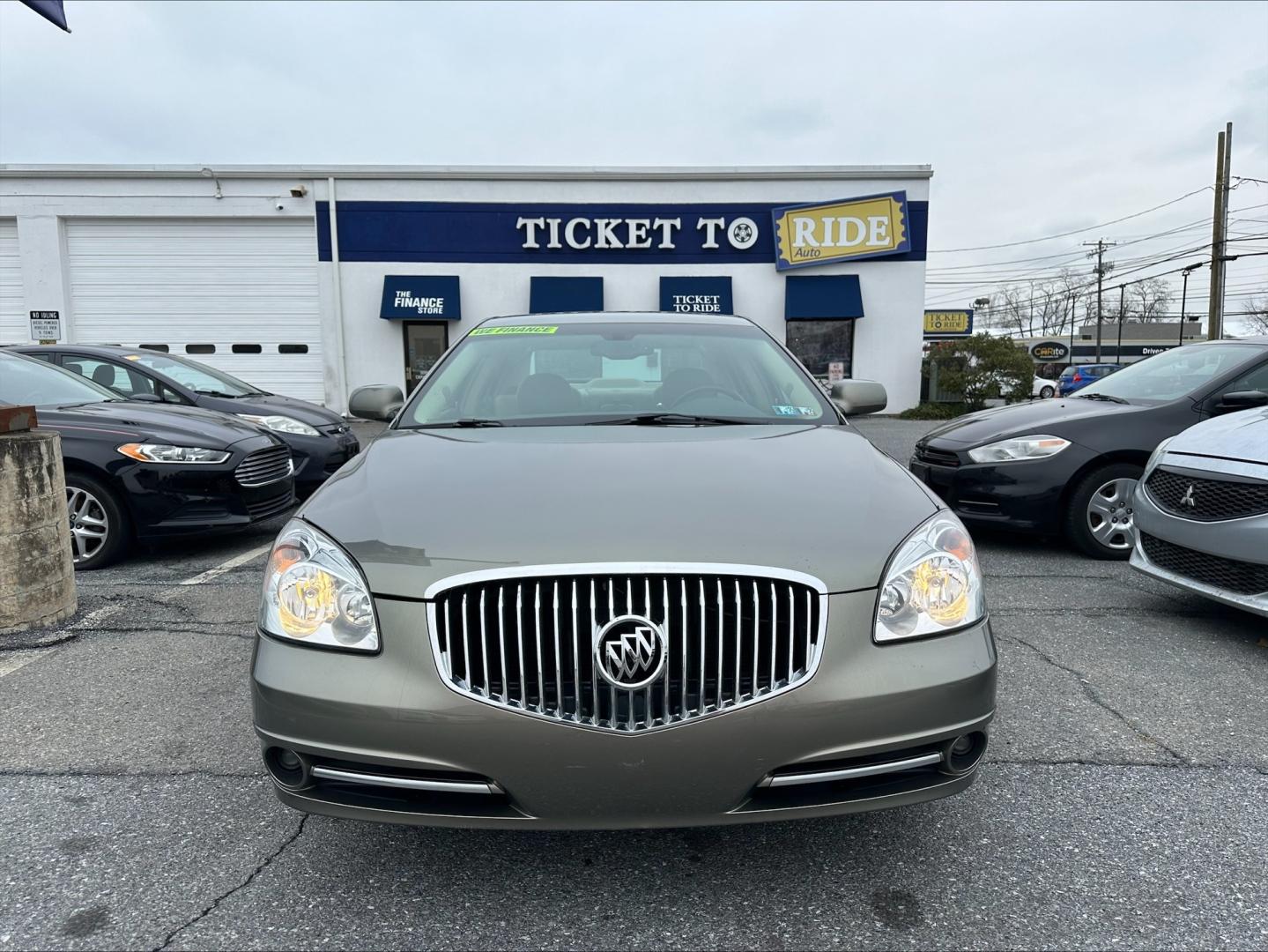 2011 GOLD Buick Lucerne CXL (1G4HC5EM6BU) with an 3.9L V6 OHV 12V engine, 4-Speed Automatic transmission, located at 1254 Manheim Pike, Lancaster, PA, 17601, (717) 393-9133, 40.062870, -76.323273 - Photo#1